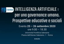 INTELLIGENZA ARTIFICIALE Per una governance umana: Prospettive educative e sociali
